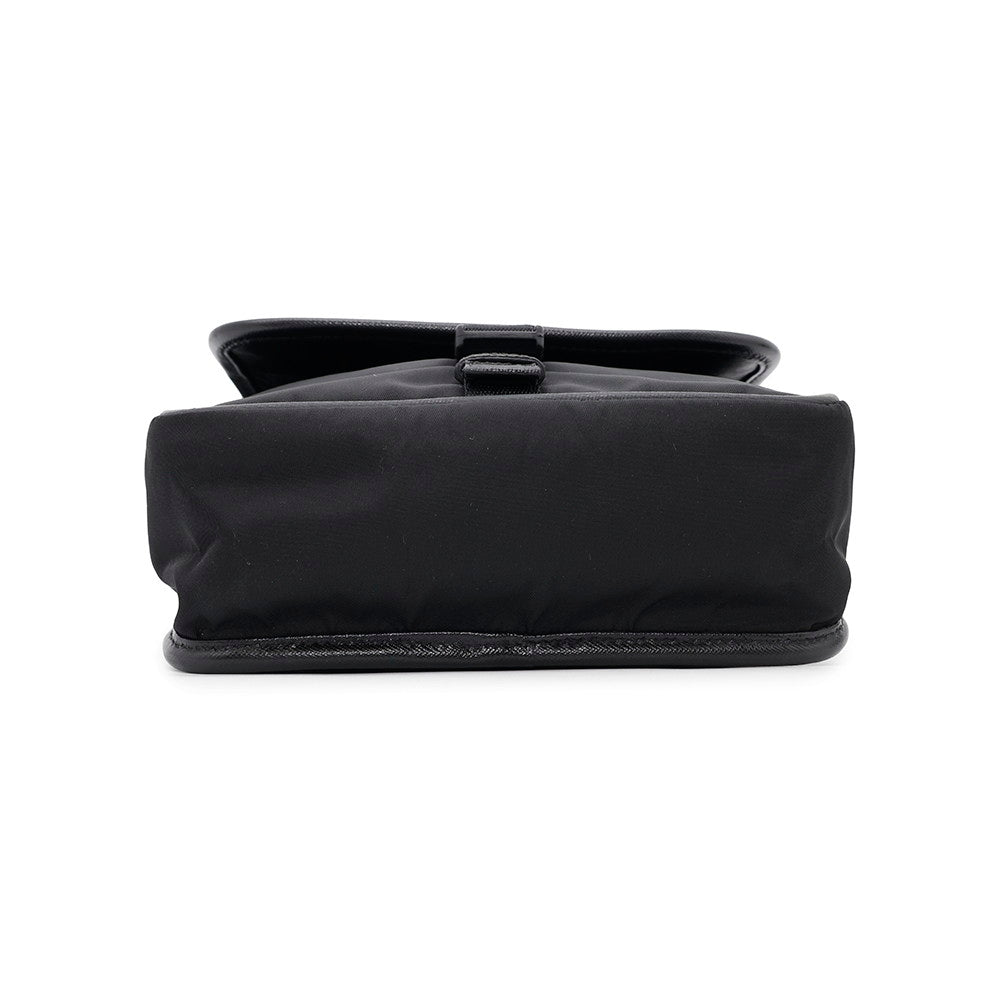 PRADA ?Shoulder Bag Black Nylon