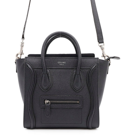 CELINE Luggage shopper Black189243 Leather Size Nano