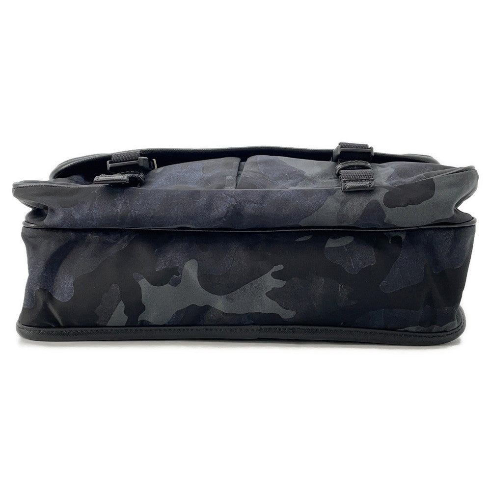 PRADA ?Messenger bag Navy/BlackVA0768 Nylon Leather