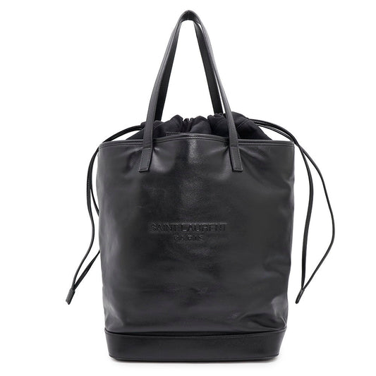 SAINT LAURENT PARIS ?Teddy Tote Bag Black572673 Leather