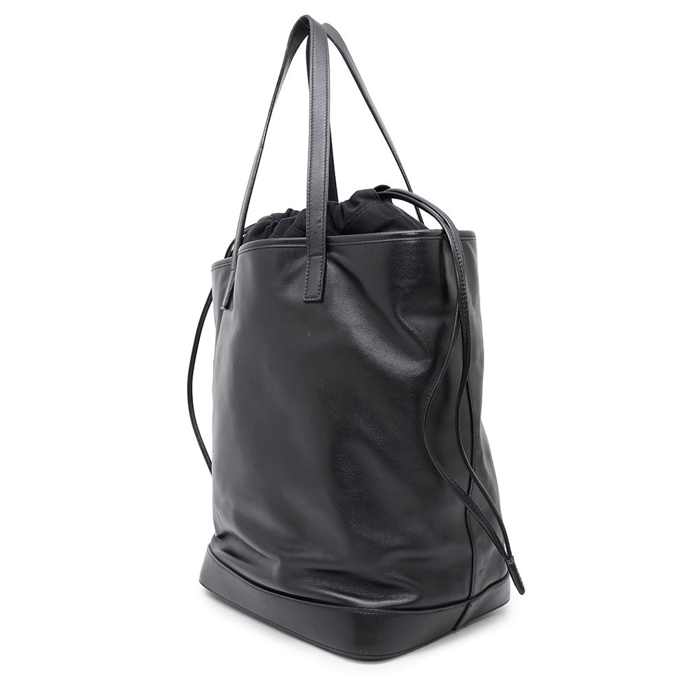 SAINT LAURENT PARIS ?Teddy Tote Bag Black572673 Leather