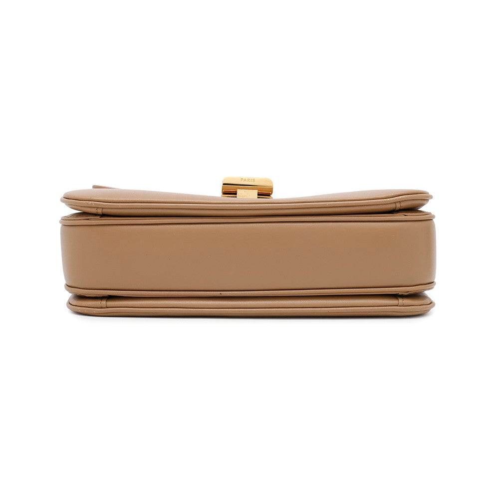 CELINE CMedium ChainShoulder Beige187253 Calf Leather