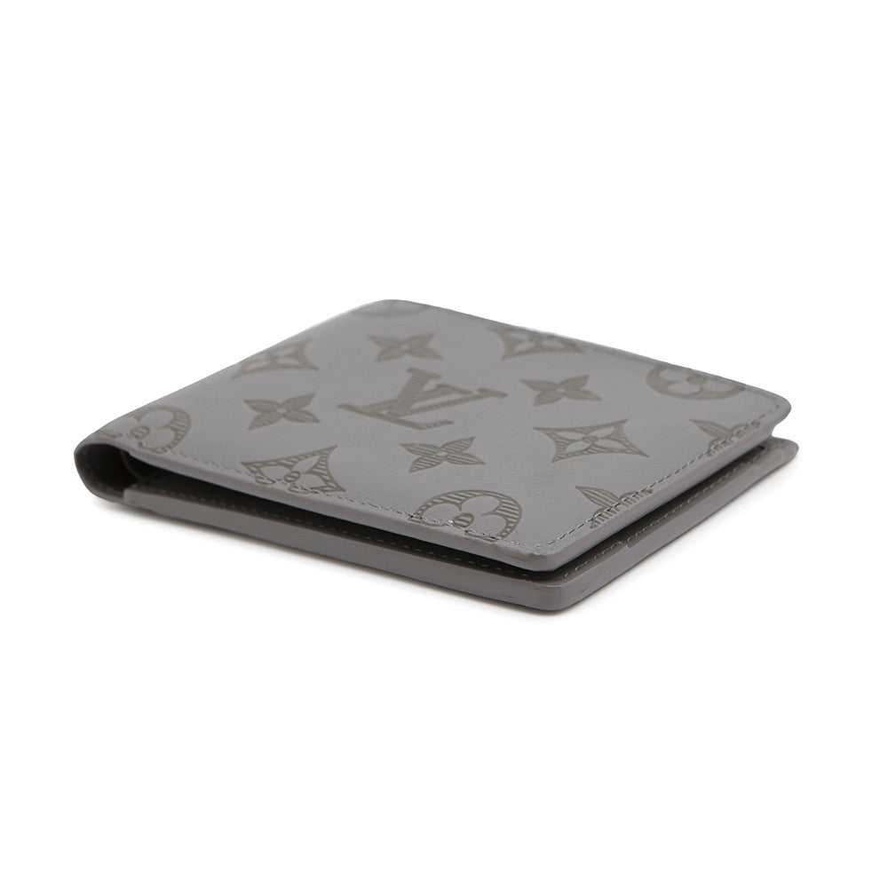 LOUIS VUITTON Portefeuille Multiple AnthraciteGrayM81383 Monogram Shadow