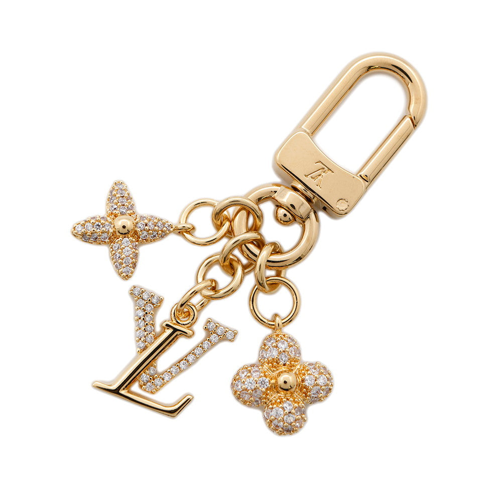 LOUIS VUITTON Micro Bag Charm・LV Iconic GoldM01566 Metal Rhinestone