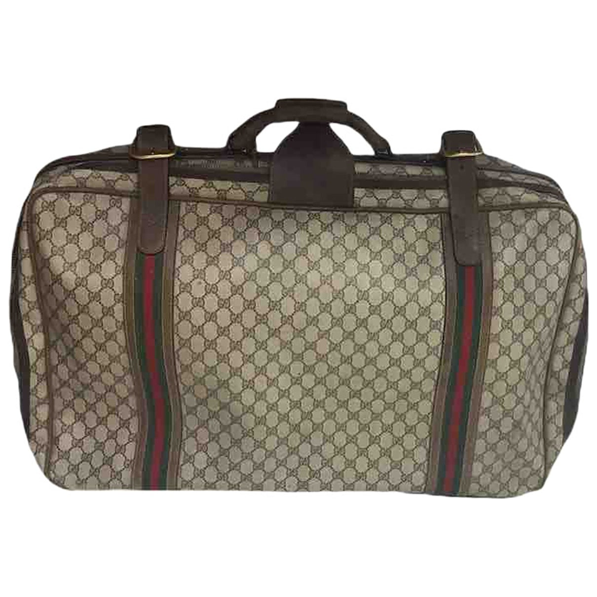 Gucci multicolour cloth travel bag