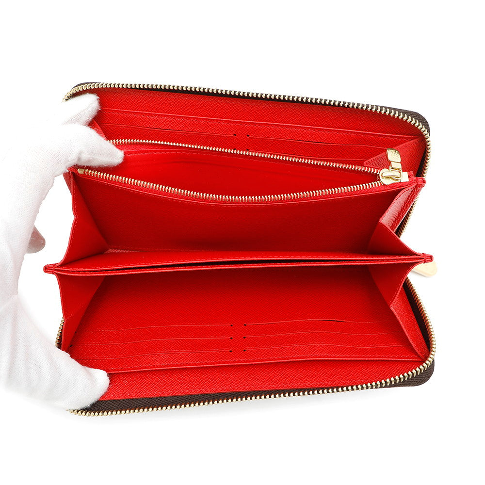 LOUIS VUITTON Zippy Wallet CoquelicotM41896 Monogram