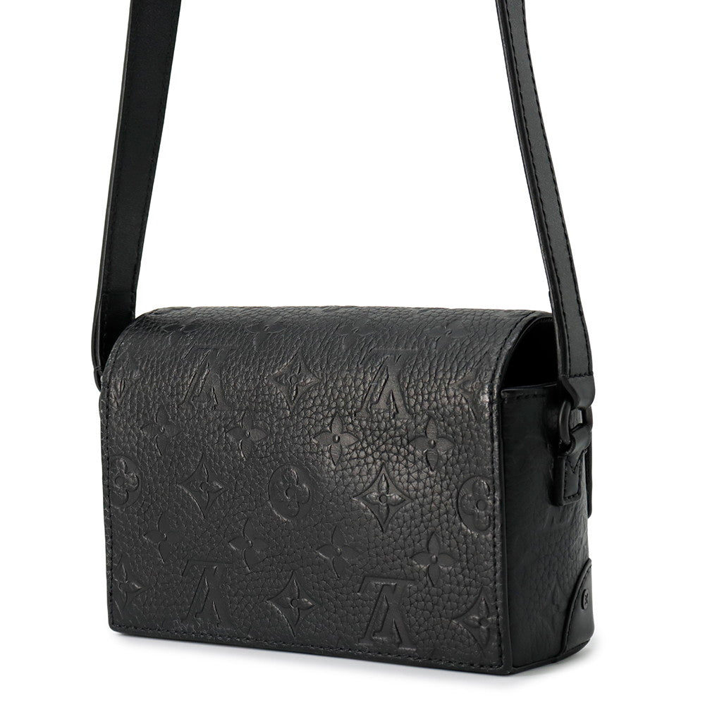LOUIS VUITTON Steamer Wearable Wallet NoirM81746 Taurillon Leather/Monogram・Pattern