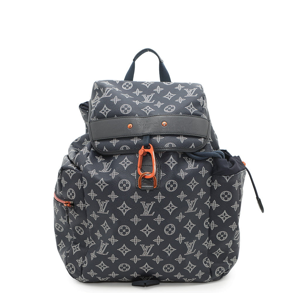 LOUIS VUITTON Discoveryã»Backpack NavyM43693 Monogram Ink