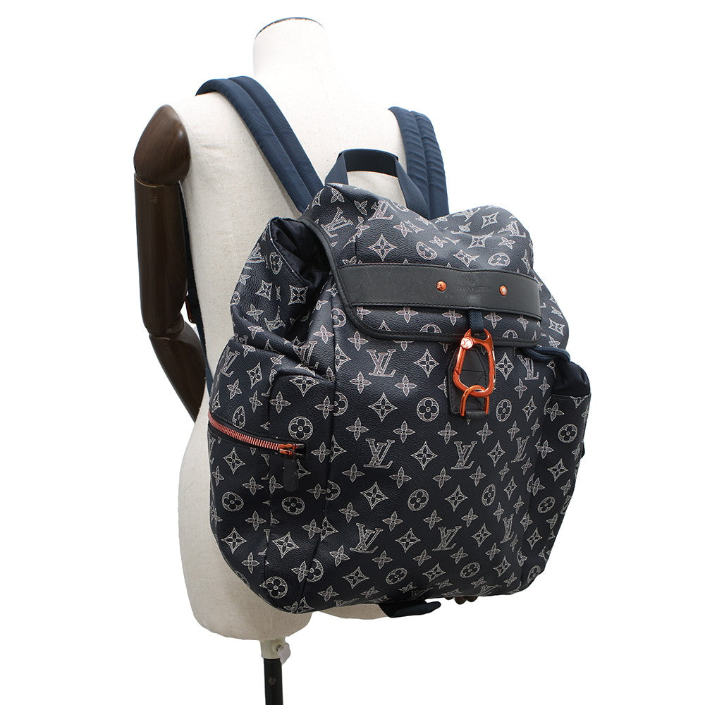 LOUIS VUITTON Discoveryã»Backpack NavyM43693 Monogram Ink