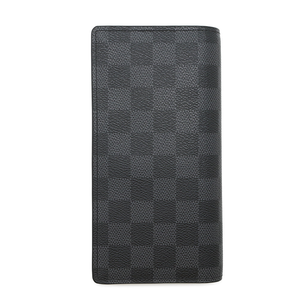LOUIS VUITTON Portefeuille Brazza NoirN62665 Damier Graphite