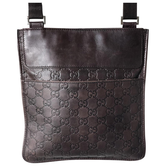 Gucci brown leather bag