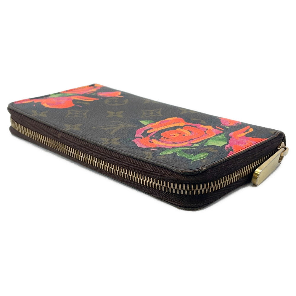 LOUIS VUITTON Zippy Wallet BrownM93759 Monogram・Rose