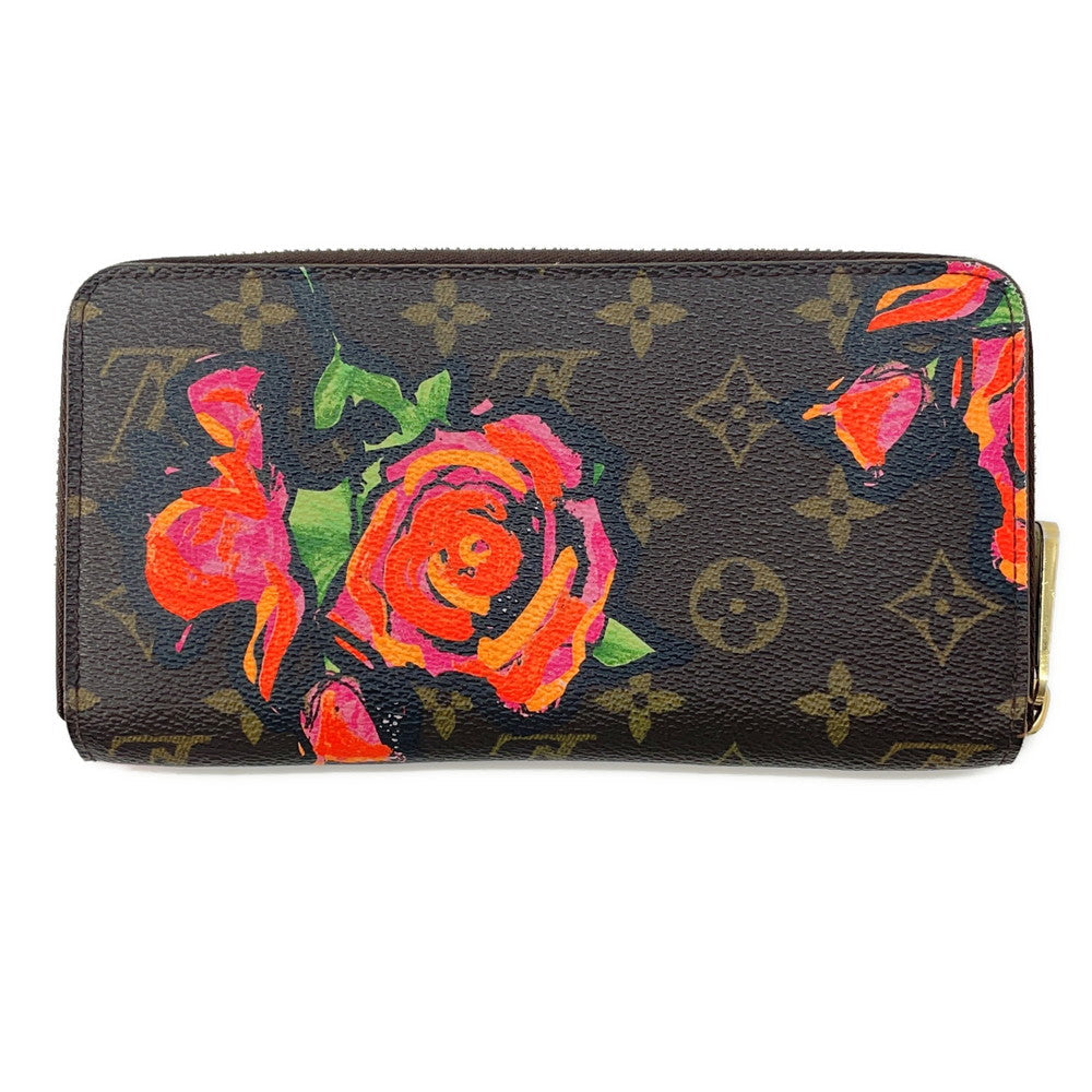 LOUIS VUITTON Zippy Wallet BrownM93759 Monogram・Rose