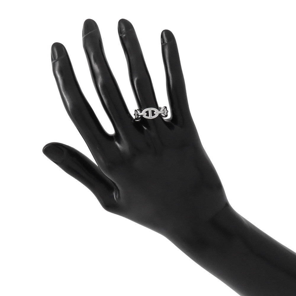 HERMES Chaine d'Ancre Anchene Ring Size PM/52/#12 SV925