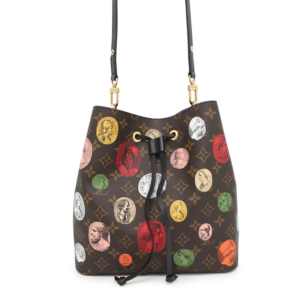 LOUIS VUITTON Neonoe Cameo Collection Red/MulticolorM45956 Monogram / cameo