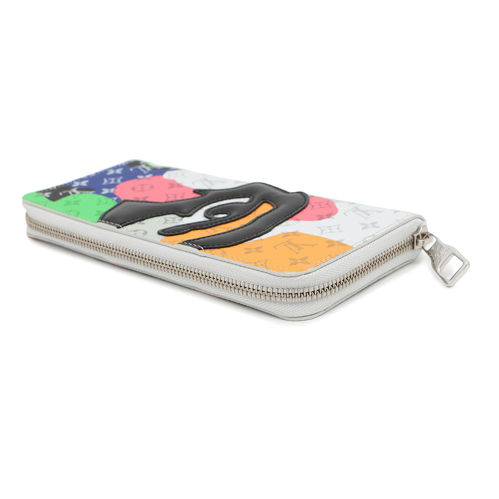 LOUIS VUITTON Zippy Wallet - Vertical MulticolorM82590 LV Portrait/Monogram