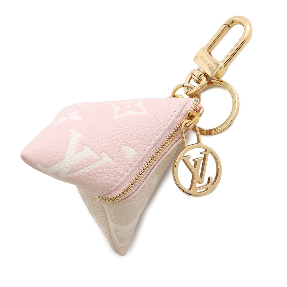 LOUIS VUITTON Bellungo Pouch Pink/BeigeM00669 Monogram Empreinte Leather