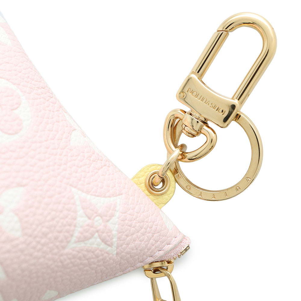 LOUIS VUITTON Bellungo Pouch Pink/BeigeM00669 Monogram Empreinte Leather