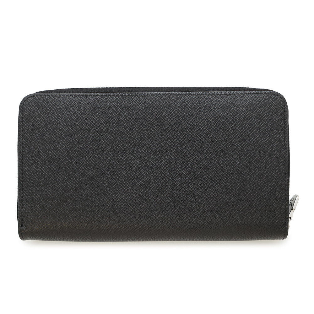 LOUIS VUITTON Zippy Organizer NM BlackM30056 Taiga Leather