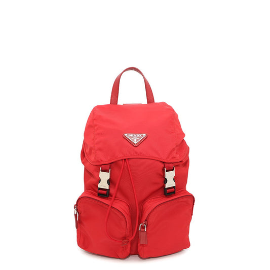 PRADA ?Backpack Red Nylon
