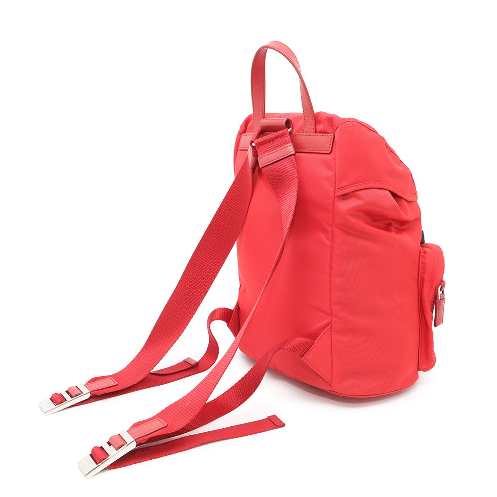 PRADA ?Backpack Red Nylon