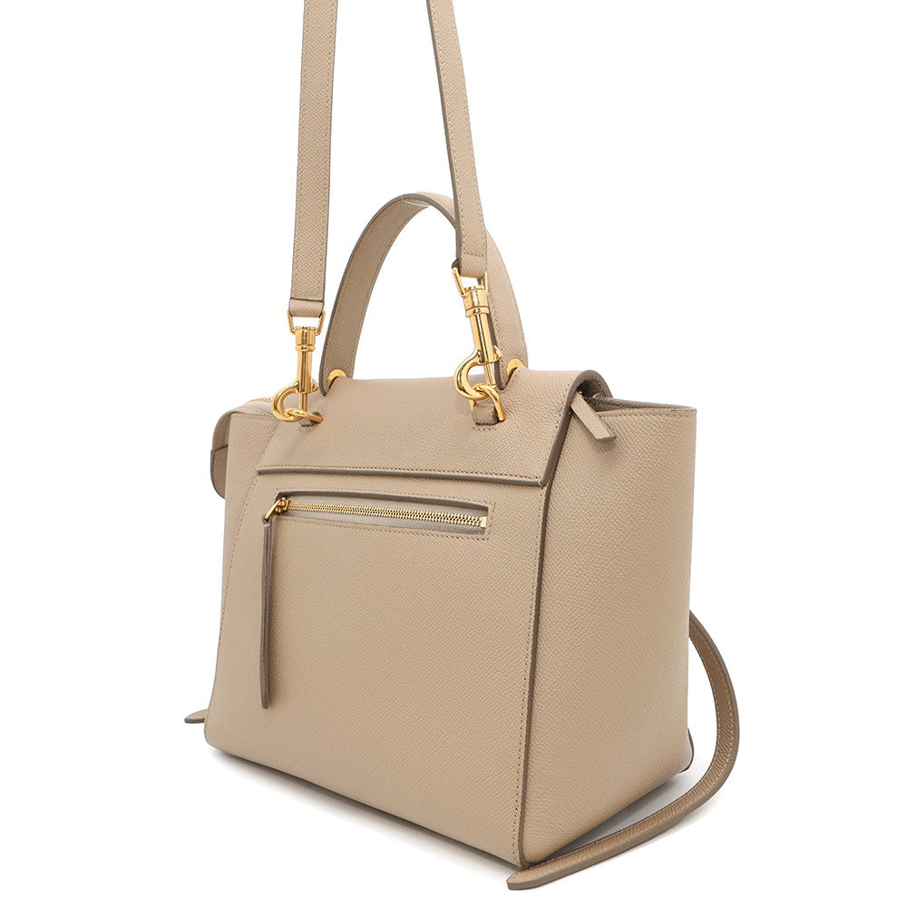 CELINE Belt bag Light Taupe189153 Leather Size micro