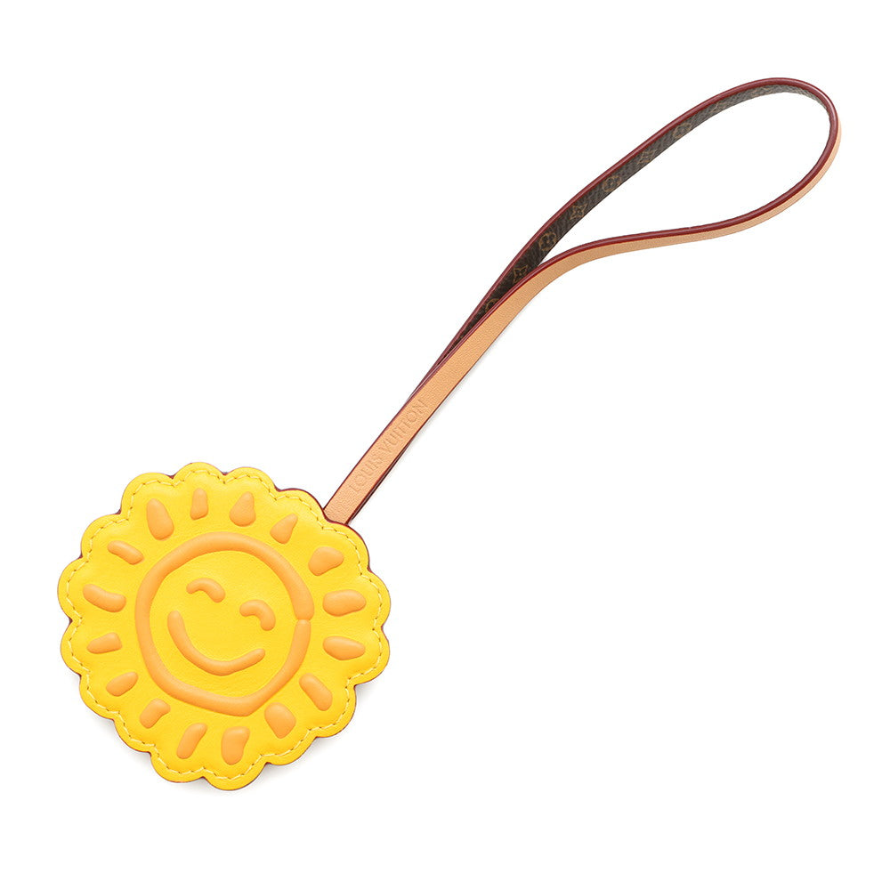 LOUIS VUITTON Bag Charmã»LV Sun YellowM02550 Monogram