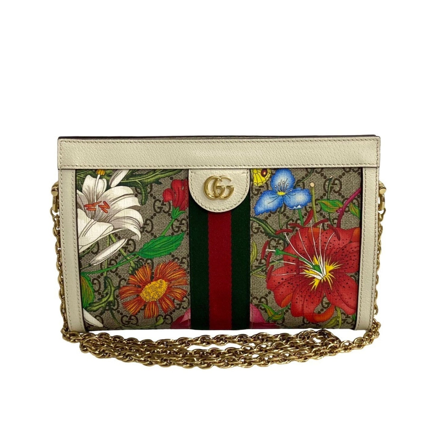 Gucci Canvas Shoulder Bag