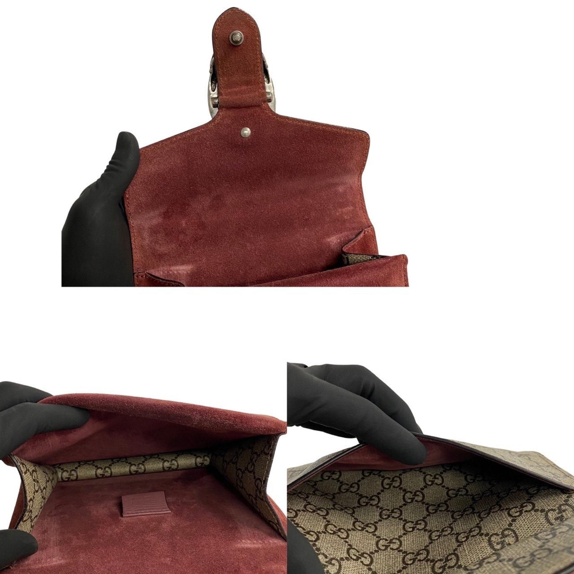 Gucci Canvas Shoulder Bag