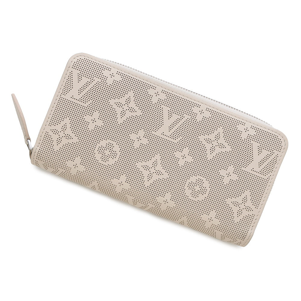 LOUIS VUITTON Zippy Wallet Quartz/BeigeM83029 Mahina Reverse