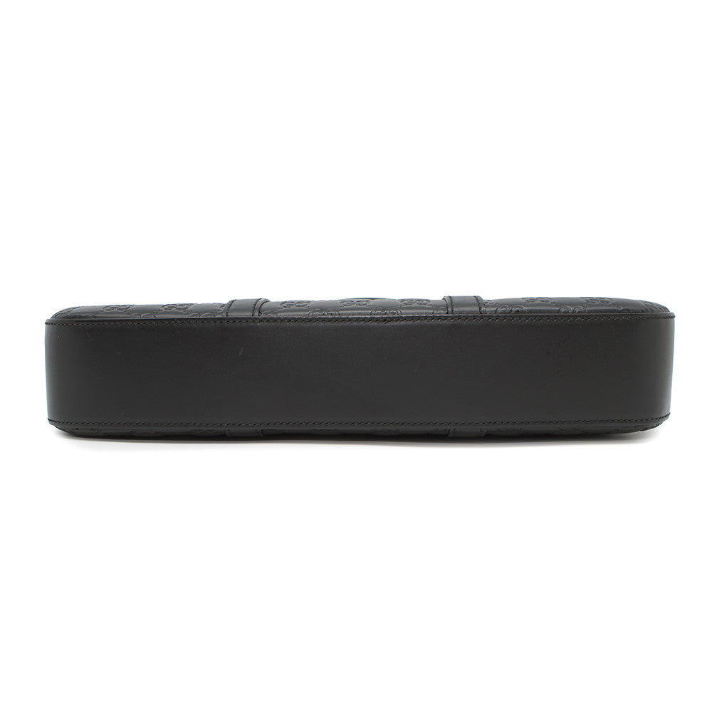 GUCCI Briefcase Black435322 GuccissimaLeather