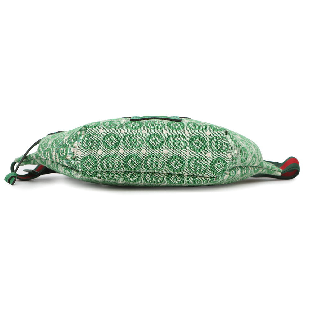 GUCCI Children's Star Crossbody Bag Green502095 Canvas