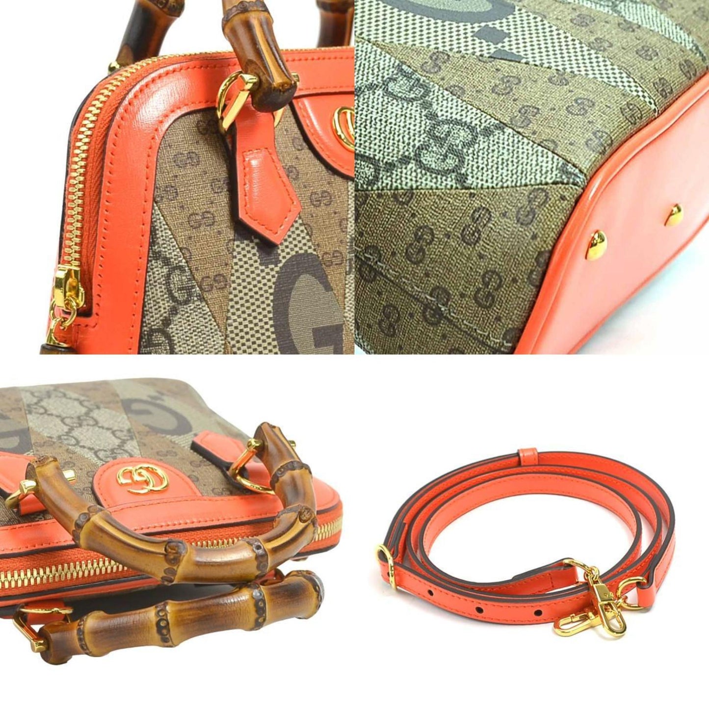 Gucci Canvas Shoulder Bag