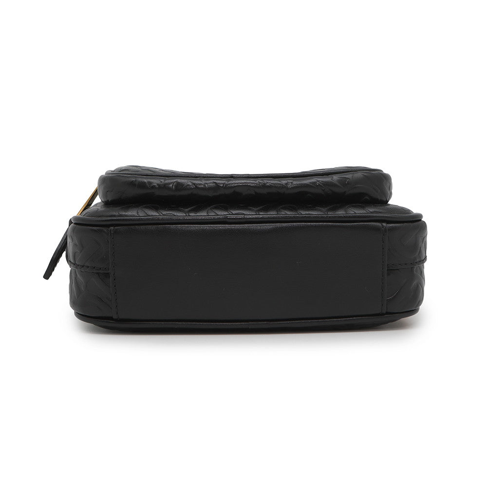 BURBERRY Camera bag Black8015241 Leather Size SM