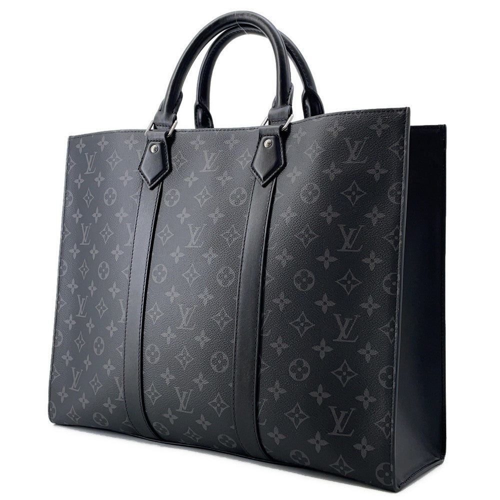 LOUIS VUITTON ?Sac Plat 24H BlackM47059 Monogram Eclipse