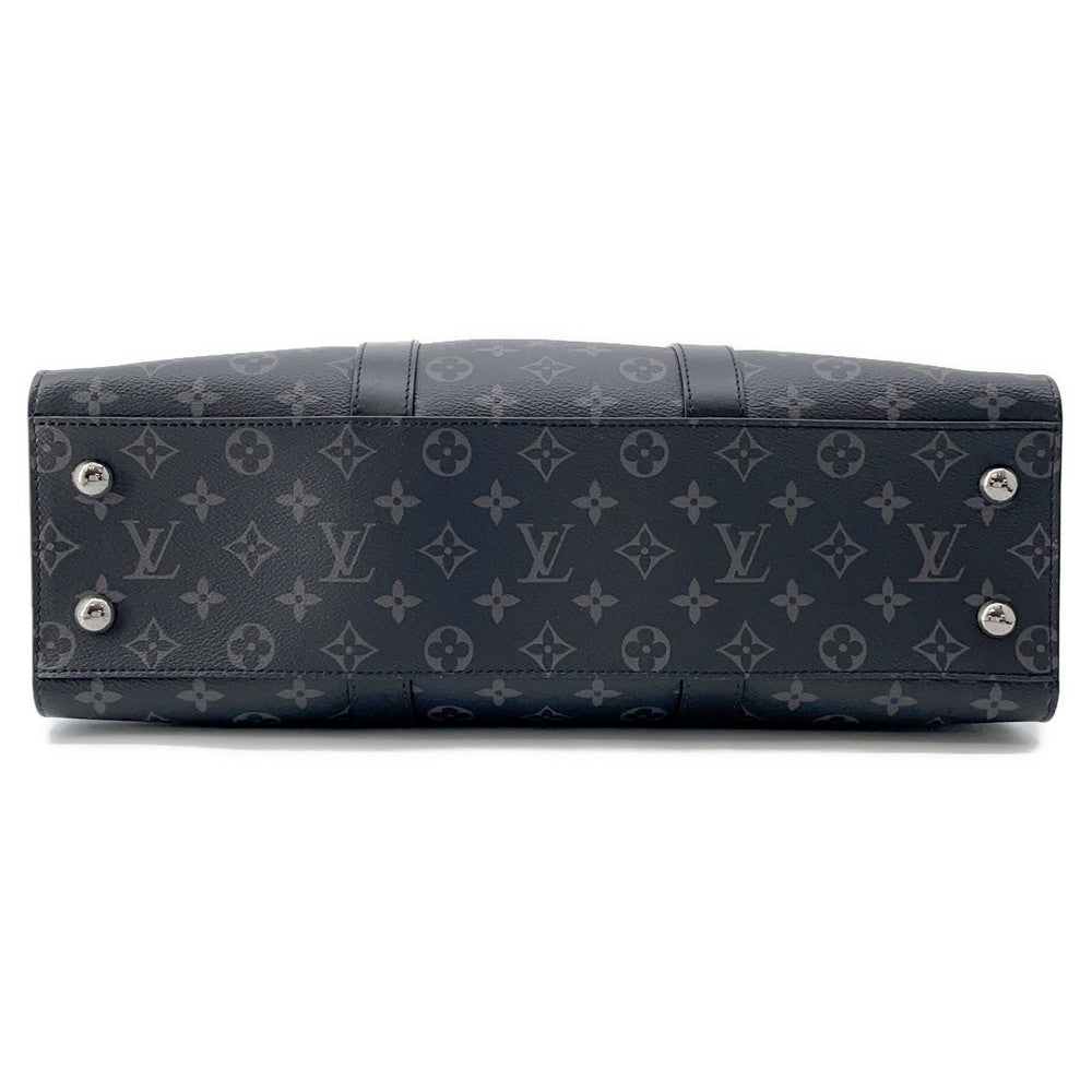 LOUIS VUITTON ?Sac Plat 24H BlackM47059 Monogram Eclipse