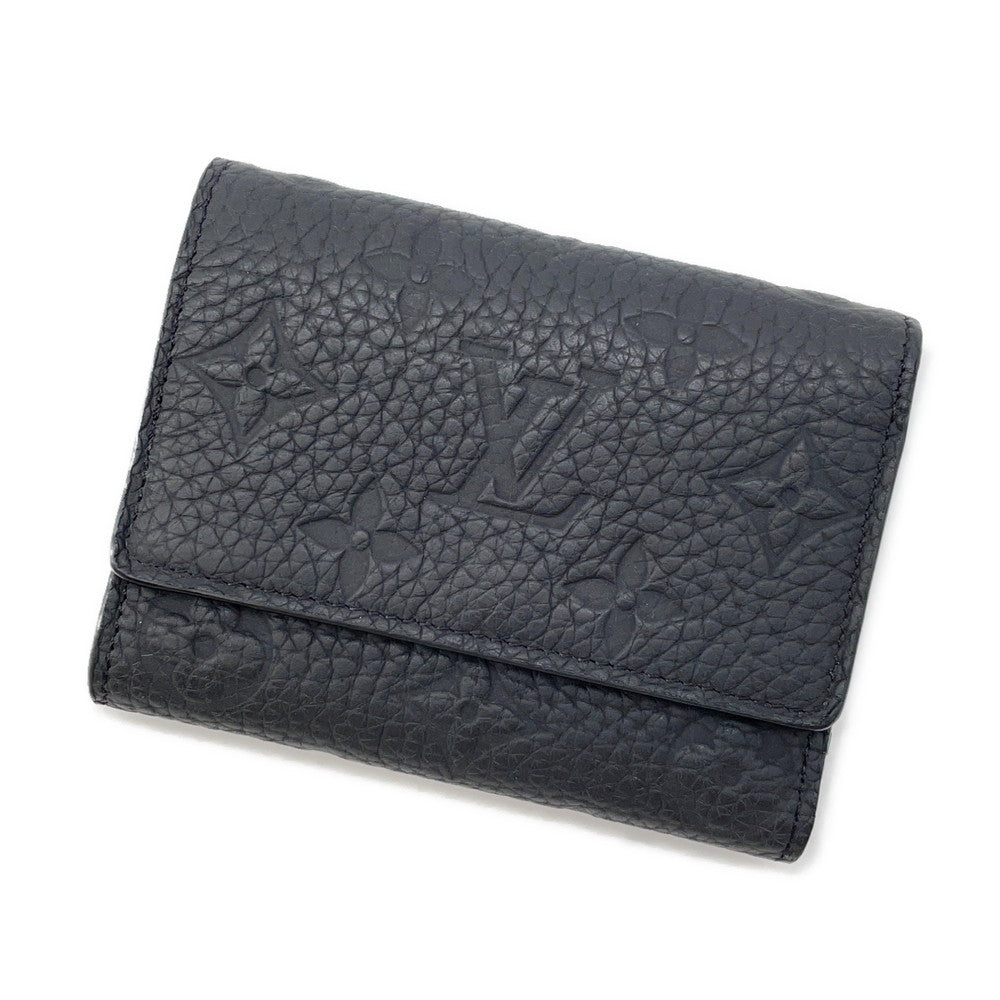 LOUIS VUITTON Portefeuille Pilot NoirM82556 Taurillon Leather/Monogram・Pattern