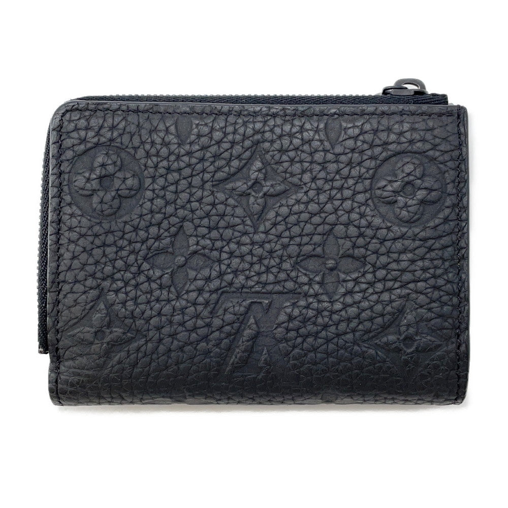 LOUIS VUITTON Portefeuille Pilot NoirM82556 Taurillon Leather/Monogram・Pattern