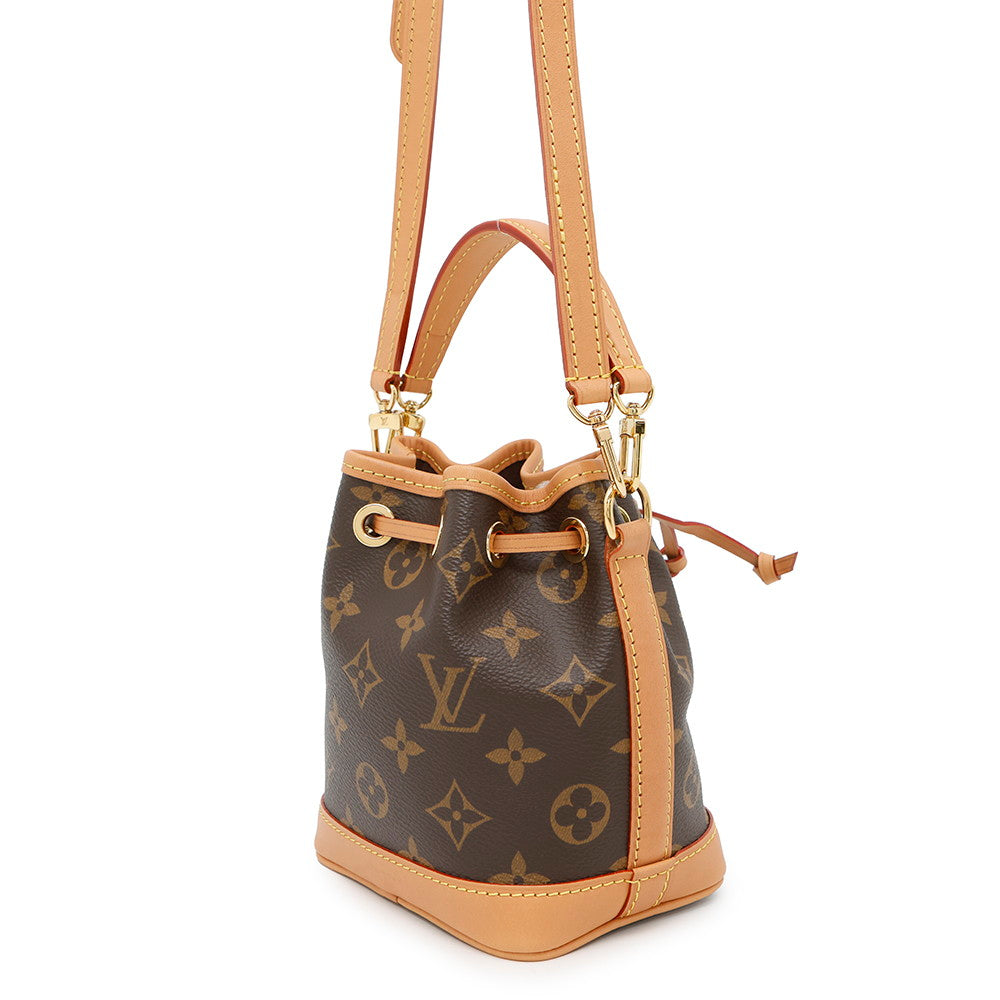 LOUIS VUITTON Nano Noe BrownM81266 Monogram
