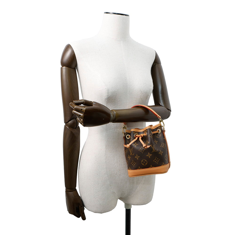LOUIS VUITTON Nano Noe BrownM81266 Monogram