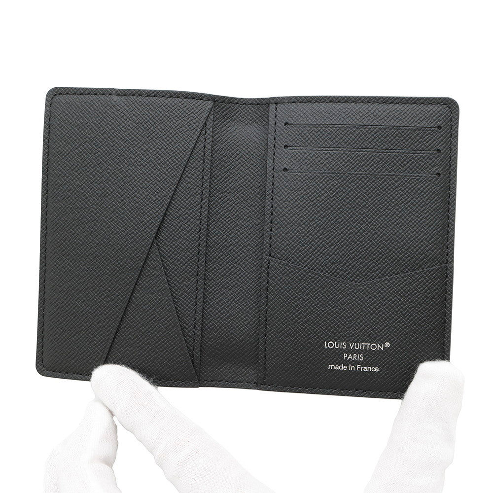 LOUIS VUITTON Card Case Organizer de Poche NoirN63143 Damier Graphite
