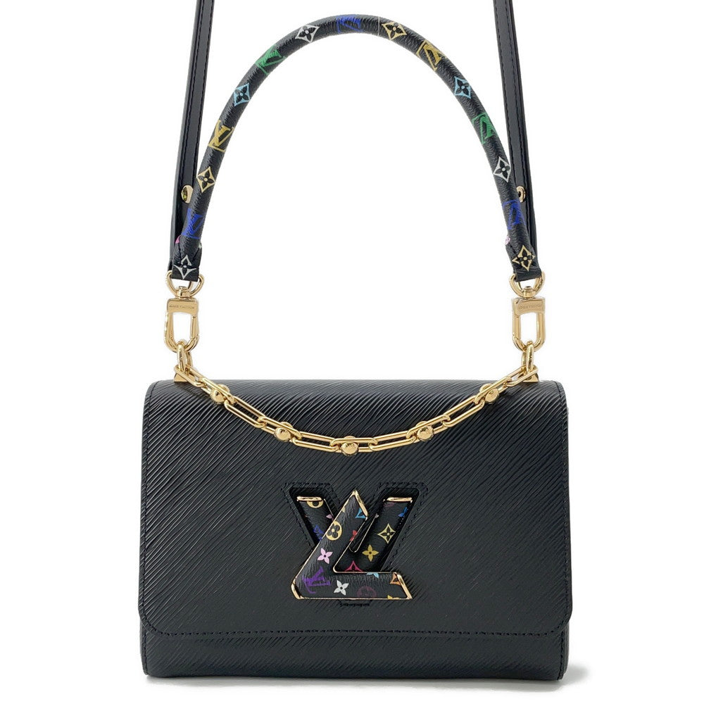 LOUIS VUITTON LV Ã TM Twist Bag Noir/MulticolorM13243 Epi Leather Size MM