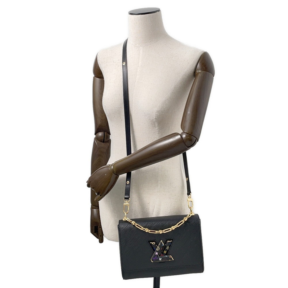 LOUIS VUITTON LV Ã TM Twist Bag Noir/MulticolorM13243 Epi Leather Size MM