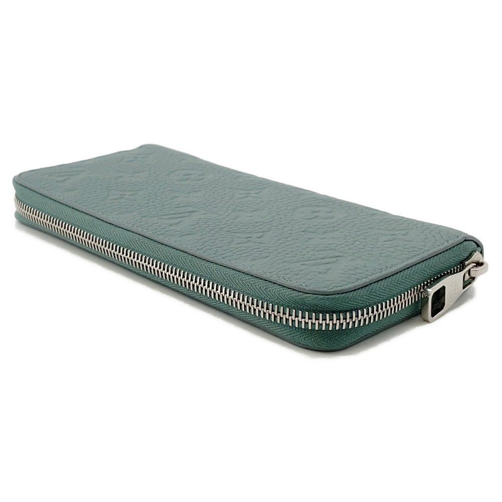 LOUIS VUITTON Zippy Wallet - Horizontal Misty LakeM14142 Monogram・Taurillon
