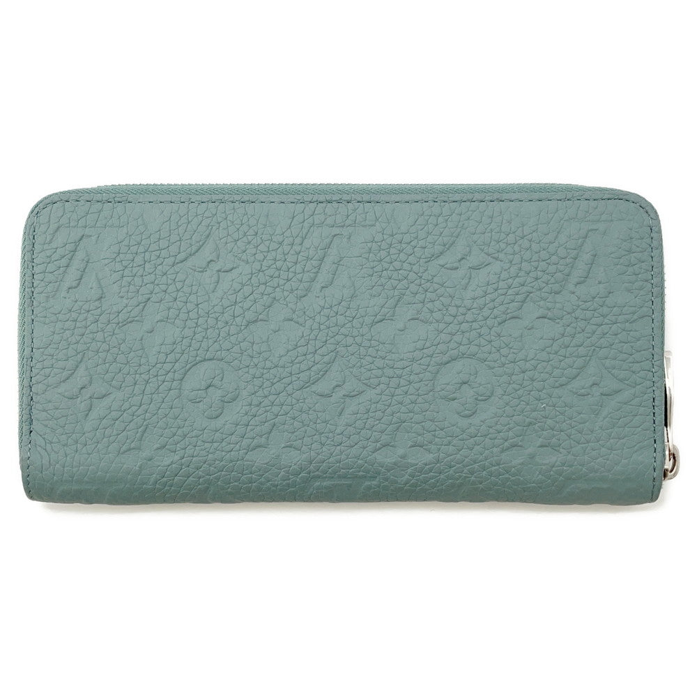 LOUIS VUITTON Zippy Wallet - Horizontal Misty LakeM14142 Monogram・Taurillon