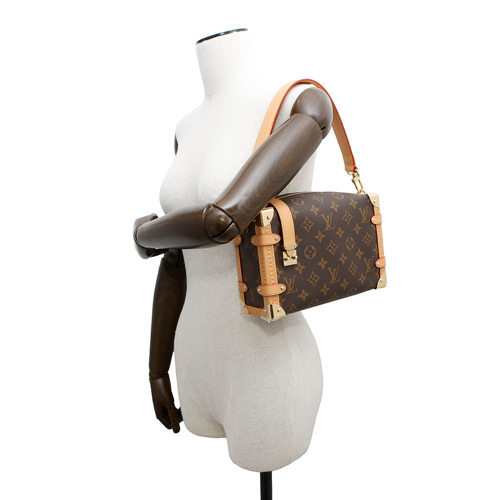 LOUIS VUITTON side trunk BrownM46358 Monogram Size MM