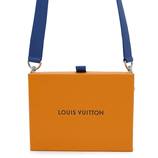 LOUIS VUITTON Shopper・Clutch SaffronM13984 CowhideLeather