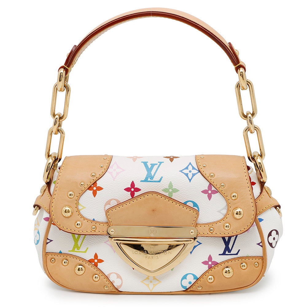 LOUIS VUITTON Marilyn Blanc/RedM40127 Monogram・Multicolor