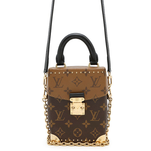 LOUIS VUITTON Camera box NoirM82465 Monogram Monogram Reverse Canvas