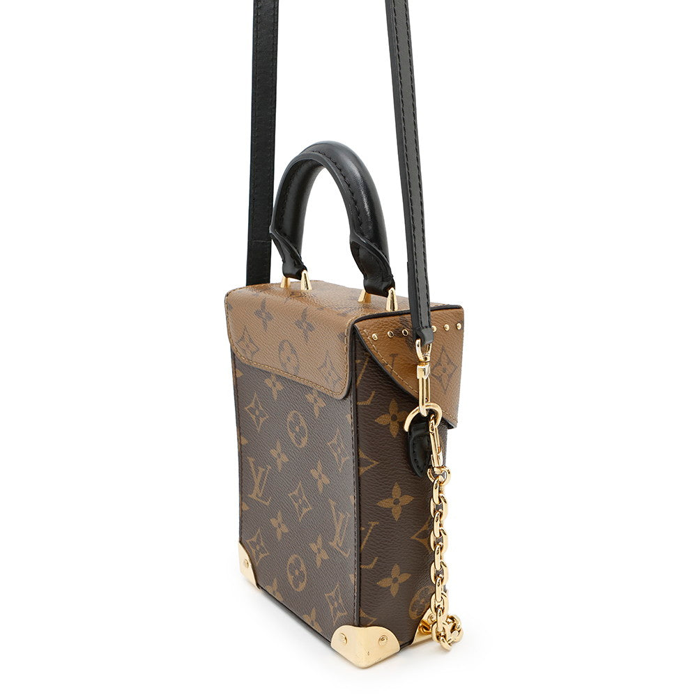 LOUIS VUITTON Camera box NoirM82465 Monogram Monogram Reverse Canvas